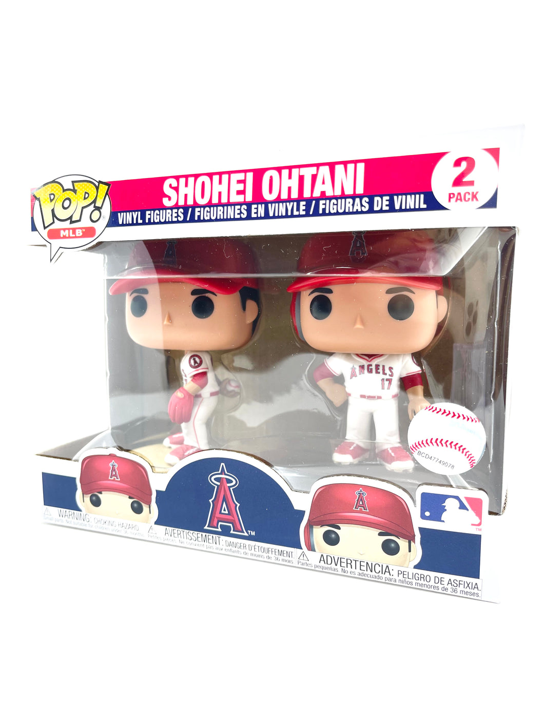 Funko POP! MLB: Shohei Ohtani 2-Pack White Uniform