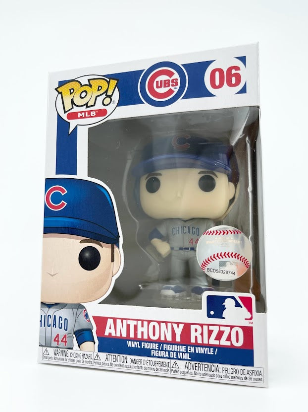 Funko POP! MLB: Chicago Cubs Anthony Rizzo - Gray Jersey – CollectorsDNA