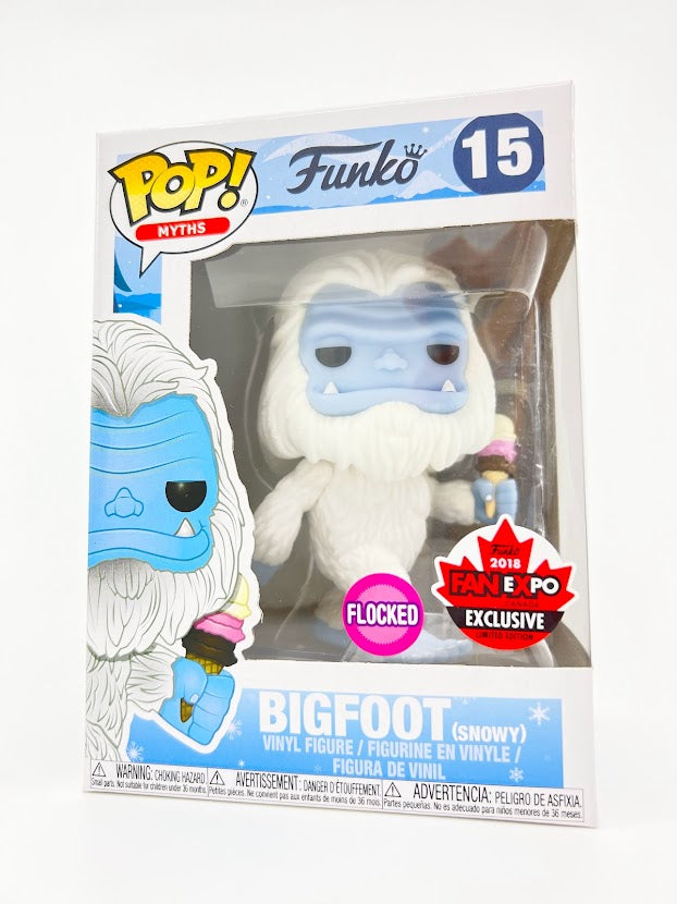 Funko POP! Myths Bigfoot (Flocked) 2018 FanExpo Exclusive