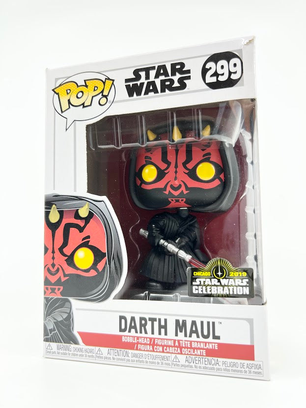 Funko Pop! Star Wars Darth Maul #299 SW Celebration 2019 Chicago