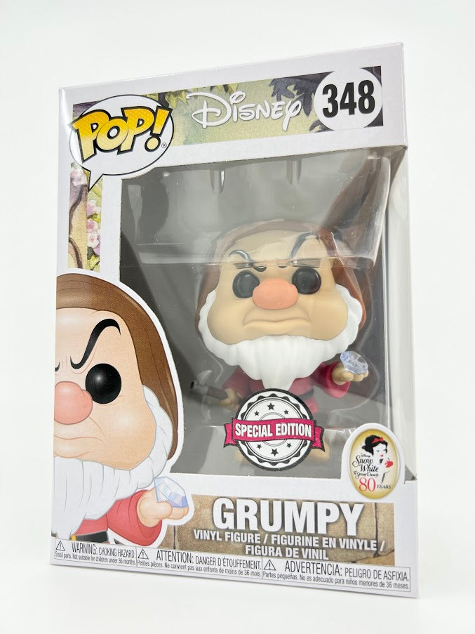 Funko Pop! Disney Snow White - Grumpy with Diamond & Pick #348 Special Edition