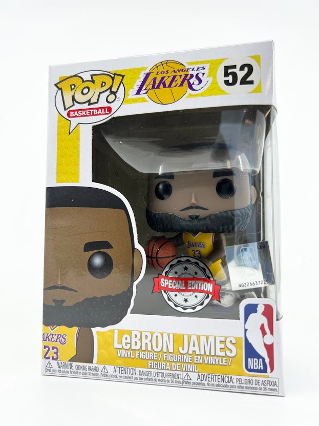 Funko pop lebron james 10 inch exclusive yellow jersey - Kashf Store