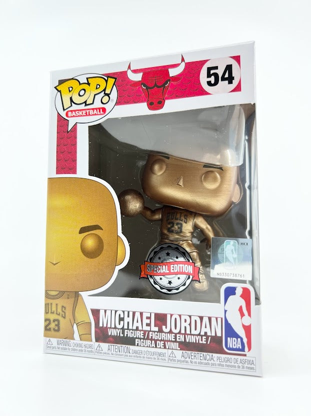 Pop michael jordan bronze Clearance