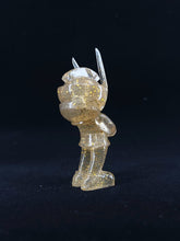 Load image into Gallery viewer, Sparkle Gold 5 Points Festival VIP Exclusive MicroTeq TEQ63 - Martian Toys by Quiccs 3&quot;
