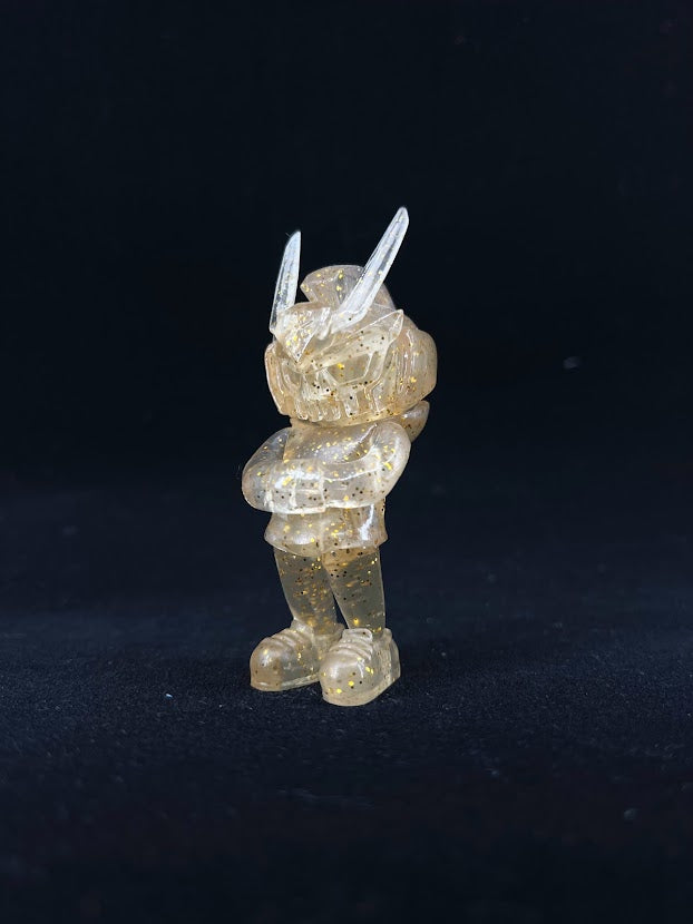 Sparkle Gold 5 Points Festival VIP Exclusive MicroTeq TEQ63 - Martian Toys by Quiccs 3
