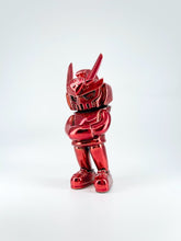 Load image into Gallery viewer, Red Chrome MicroTeq TEQ63 - Martian Toys by Quiccs 3&quot;
