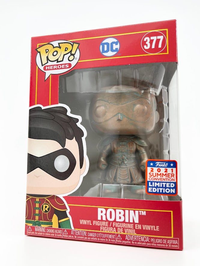 Funko POP! DC Heroes: Imperial Palace - Robin (Patina) Chinajoy Expo Limited  Edition Exclusive