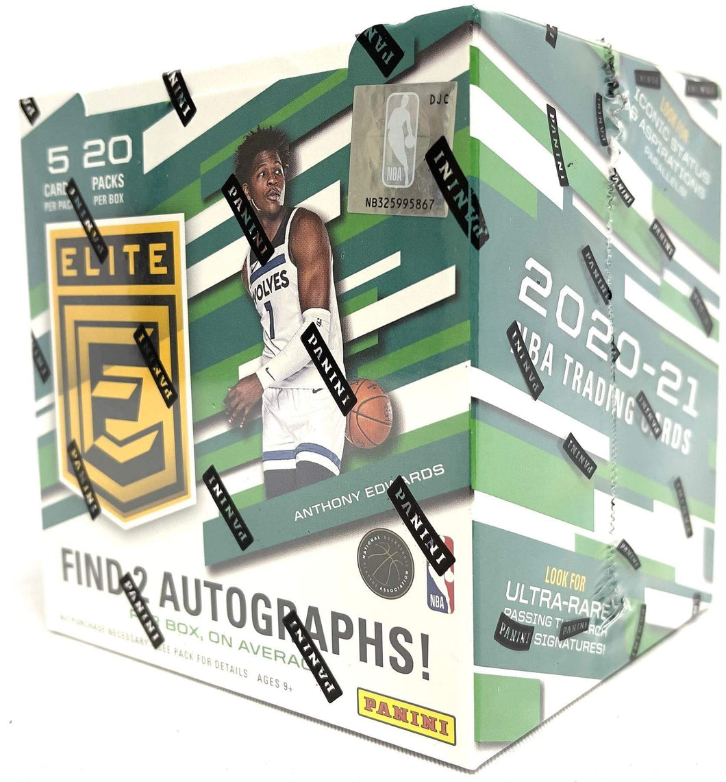 2020-21 Panini Donruss Elite Basketball Hobby Box
