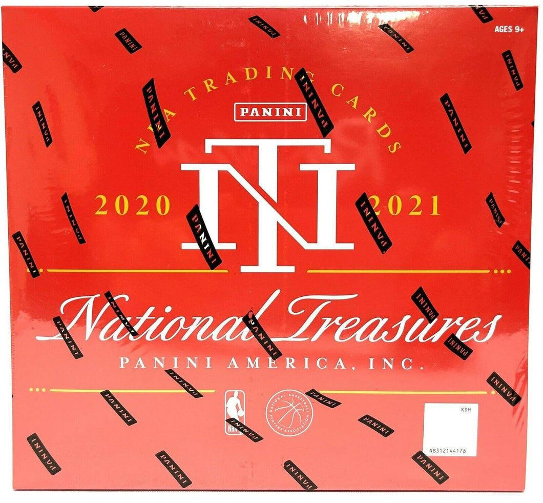 2020-21 Panini National Treasures Basketball NBA Hobby Box