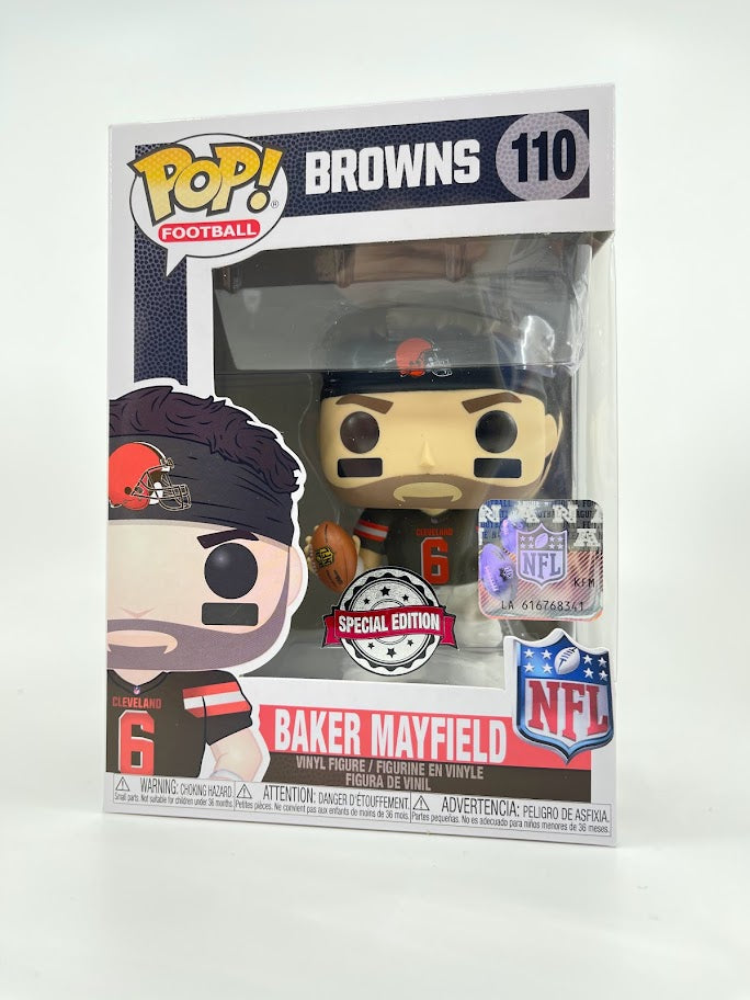 Funko Pop! NFL Cleveland Browns - Baker Mayfield (Alternate Jersey) #110 Special Edition