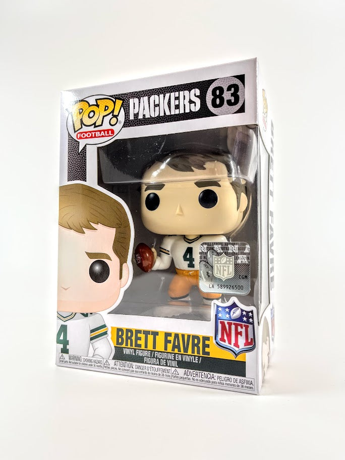 Funko Pop! NFL Green Bay Packers Brett Favre #83 - White Jersey