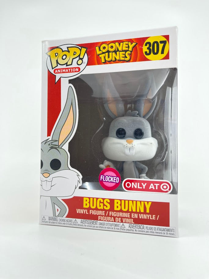 Funko Pop! Animation: Looney Tunes Bugs Bunny Flocked Target Exclusive
