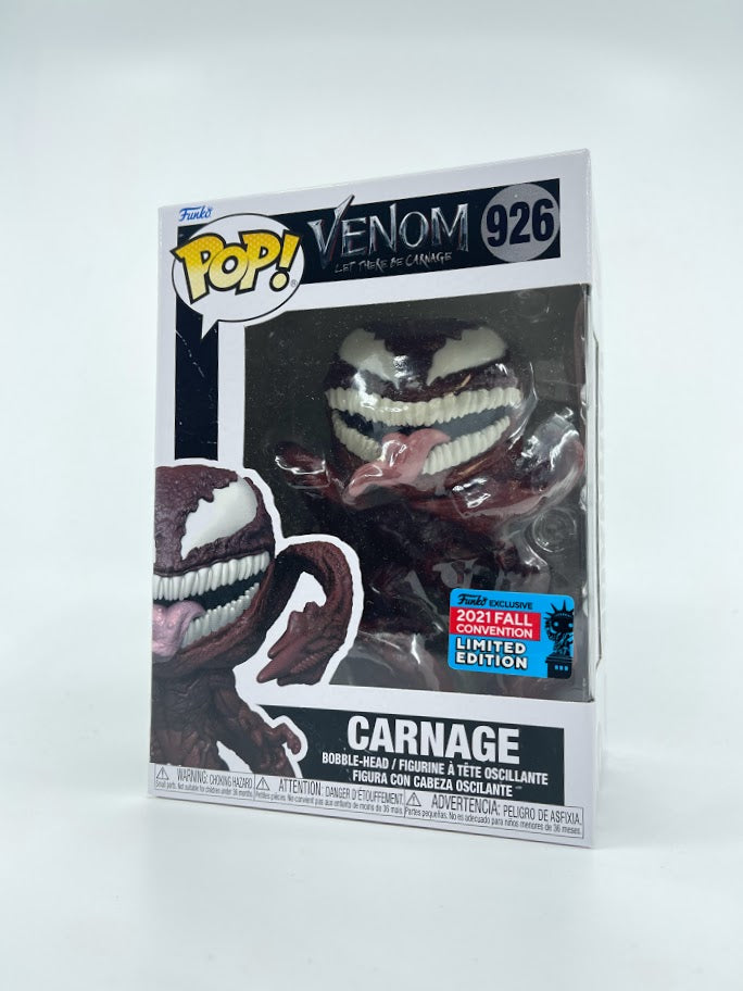 Funko Pop! Marvel Venom Carnage NYCC 2021 Shared Exclusive