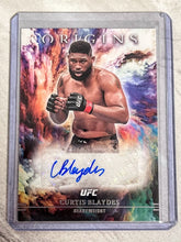 Load image into Gallery viewer, 2021 PANINI CHRONICLES UFC ORIGINS CURTIS BLAYDES AUTO AUTOGRAPH #OA-CBL
