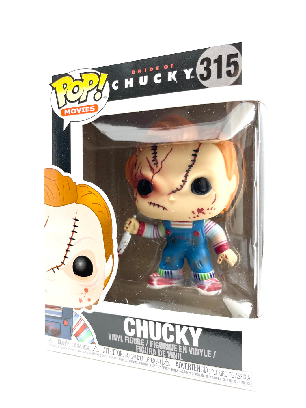 Funko POP! Movies: Bride of Chucky - Scarred Chucky - Exclusive Edition