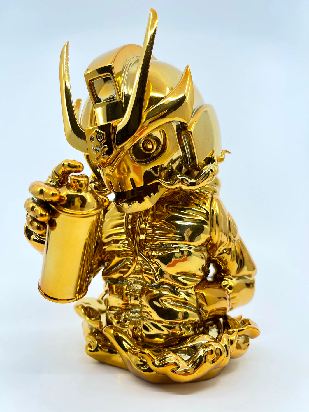 TEQ63 Ravager Gold Chrome God Mode  (Hidden Fortress)  - Martian Toys by Quiccs