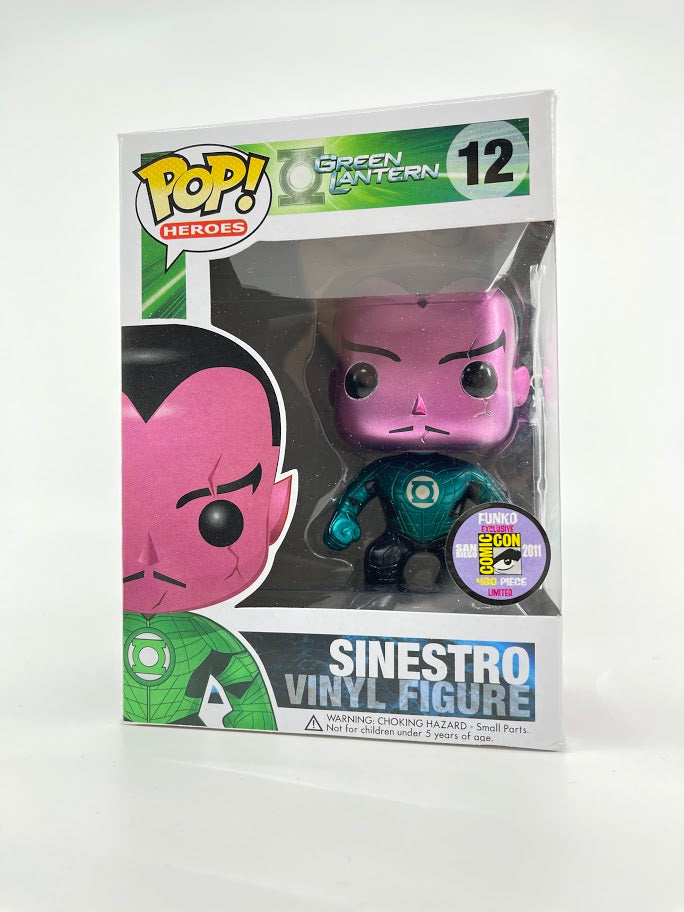 Funko Pop! DC Heroes: The Green Lantern - SINESTRO Metallic - SDCC 2011 #12