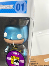 Load image into Gallery viewer, Funko Pop! DC Universe: Batman Blue Metallic #01 - SDCC 2010
