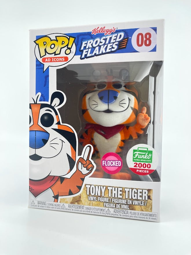 Funko Pop! Ad Icons: Tony the Tiger Flocked - Funko Shop Exclusive