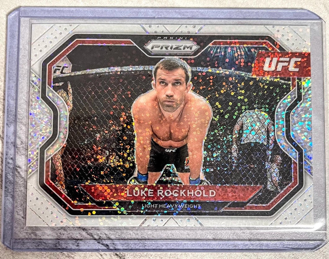 2021 Panini Prizm White Sparkle - Luke Rockhold /20
