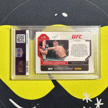 Load image into Gallery viewer, Stephen &quot;Wonderboy&quot; Thompson - 2022 Panini Prizm FOTL Black Shimmer 1/1 - PSA 9
