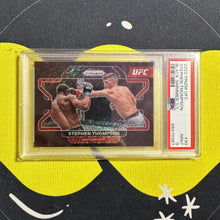 Load image into Gallery viewer, Stephen &quot;Wonderboy&quot; Thompson - 2022 Panini Prizm FOTL Black Shimmer 1/1 - PSA 9
