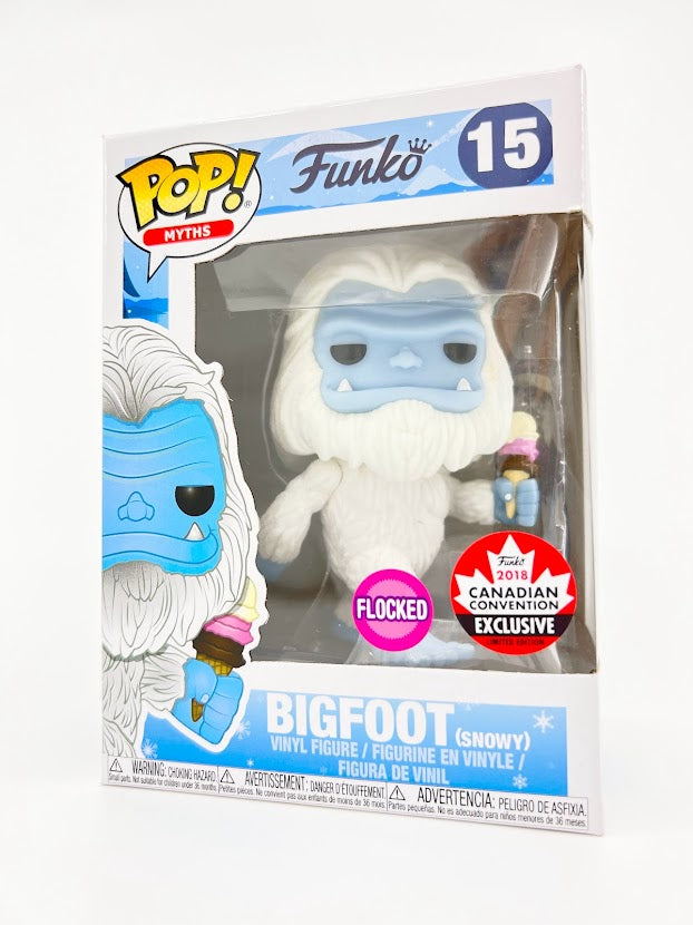 Funko POP! Myths Bigfoot (Flocked) 2018 Canadian Convention Exclusive