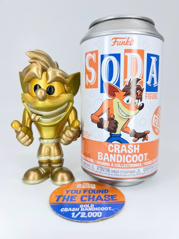 Funko SODA! Crash Bandicoot CHASE