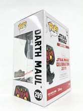 Load image into Gallery viewer, Funko Pop! Star Wars Darth Maul #299 - SW Celebration 2019 Chicago
