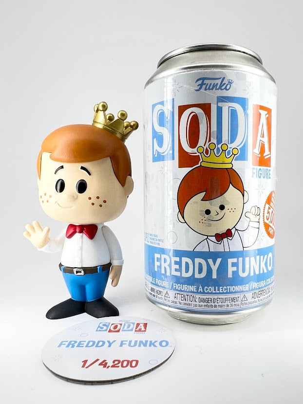Funko SODA! Freddy Funko Bow Tie Common