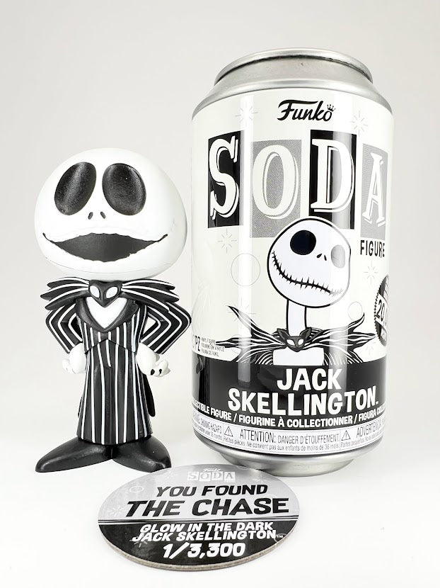 Funko SODA! Disney Jack Skellington CHASE