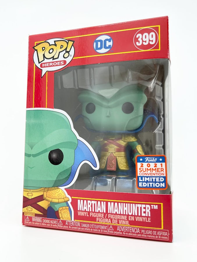 Funko POP! Martian Manhunter (Imperial Palace) (Metallic) - CHINAJOY EXPO (2021)