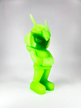 Load image into Gallery viewer, Borax Green GITD TEQ63 - Martian Toys by Quiccs 6&quot;
