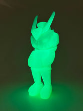 Load image into Gallery viewer, Borax Green GITD TEQ63 - Martian Toys by Quiccs 6&quot;
