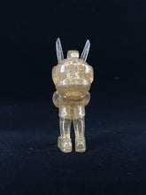 Load image into Gallery viewer, Sparkle Gold 5 Points Festival VIP Exclusive MicroTeq TEQ63 - Martian Toys by Quiccs 3&quot;
