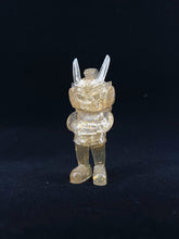 Load image into Gallery viewer, Sparkle Gold 5 Points Festival VIP Exclusive MicroTeq TEQ63 - Martian Toys by Quiccs 3&quot;
