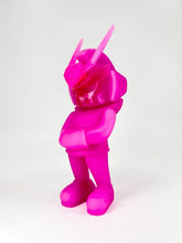 Load image into Gallery viewer, Lithium Pink GITD TEQ63 - Martian Toys by Quiccs 6&quot;
