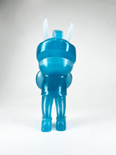 Load image into Gallery viewer, Phantom Blue GITD MicroTeq TEQ63 - Martian Toys by Quiccs 3&quot;
