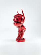 Load image into Gallery viewer, Red Chrome MicroTeq TEQ63 - Martian Toys by Quiccs 3&quot;
