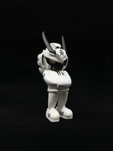 Load image into Gallery viewer, White Core Ghost Mode MicroTeq TEQ63 - Martian Toys by Quiccs 3&quot;
